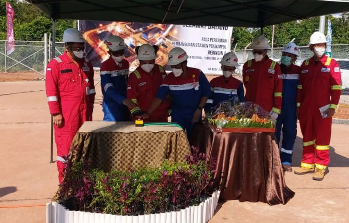 Proyek Stasiun Pengumpul Gas Beringin A Onstream, Kinerja Elnusa (ELSA) Diapresiasi