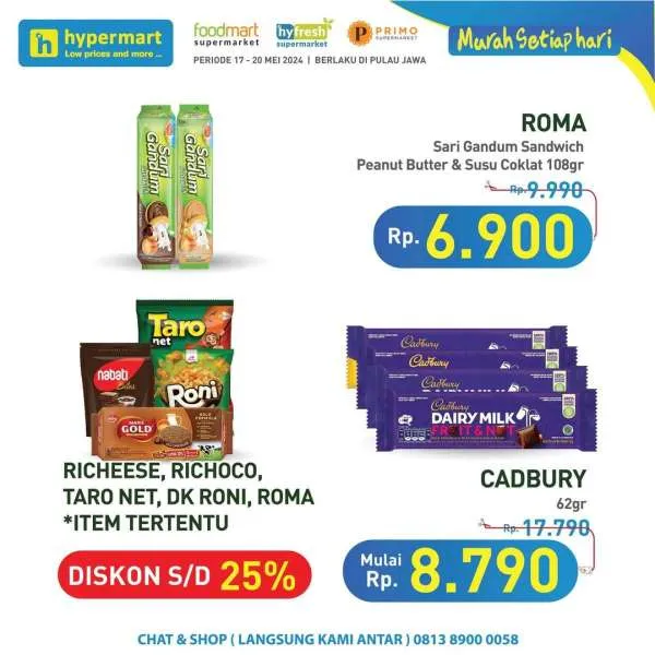 Promo JSM Hypermart Hyper Diskon Weekend Periode 17-20 Mei 2024