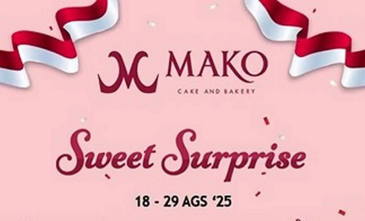 Promo Mako Bakery Merdeka Agustus 2025, Cake Spesial Cuma Rp 17.000-an