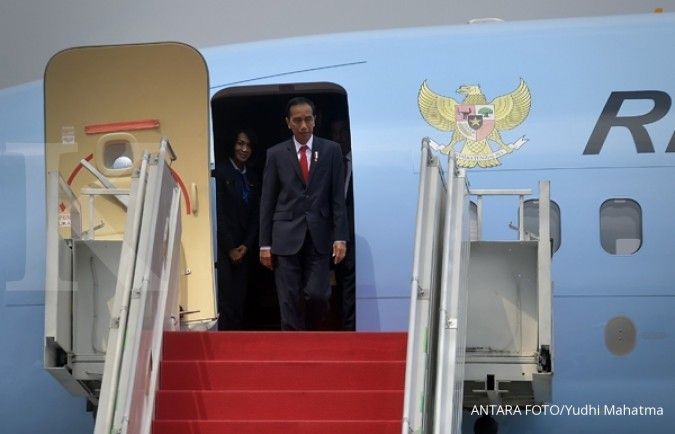 Presiden Jokowi terbang ke Jambi dan Medan 