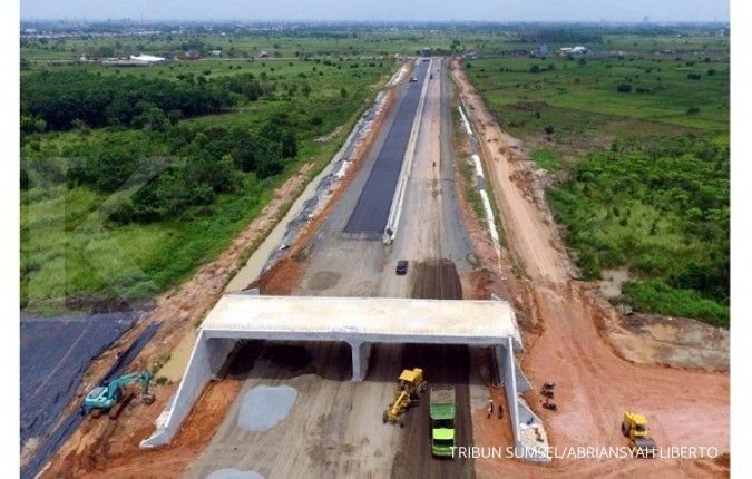 70 KM tol trans Sumatera beroperasi tahun depan