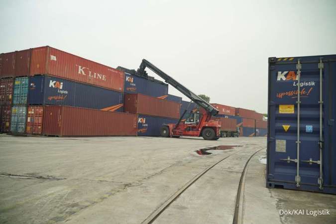 Jaga Rantai Pasok Lancar, KAI Logistik Kelola 7,7 Juta Ton Barang hingga April 2025