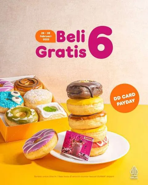 Promo Dunkin DD Card Payday