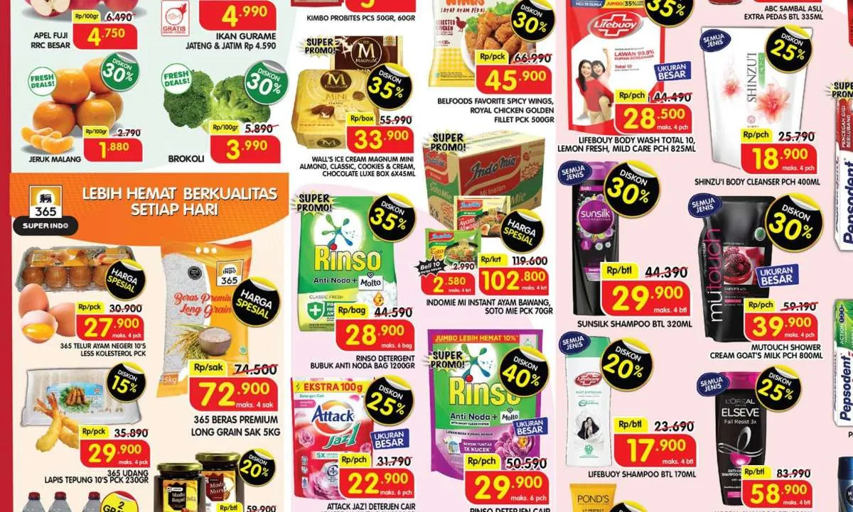Promo JSM Superindo Weekend 31 Mei-2 Juni 2024, Promo Gajian Deterjen Diskon 35%