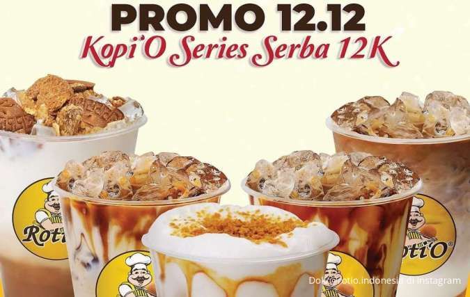 Promo 12.12 di RotiO dan Burger King Desember 2024, Kopi dan Burger Harga Spesial