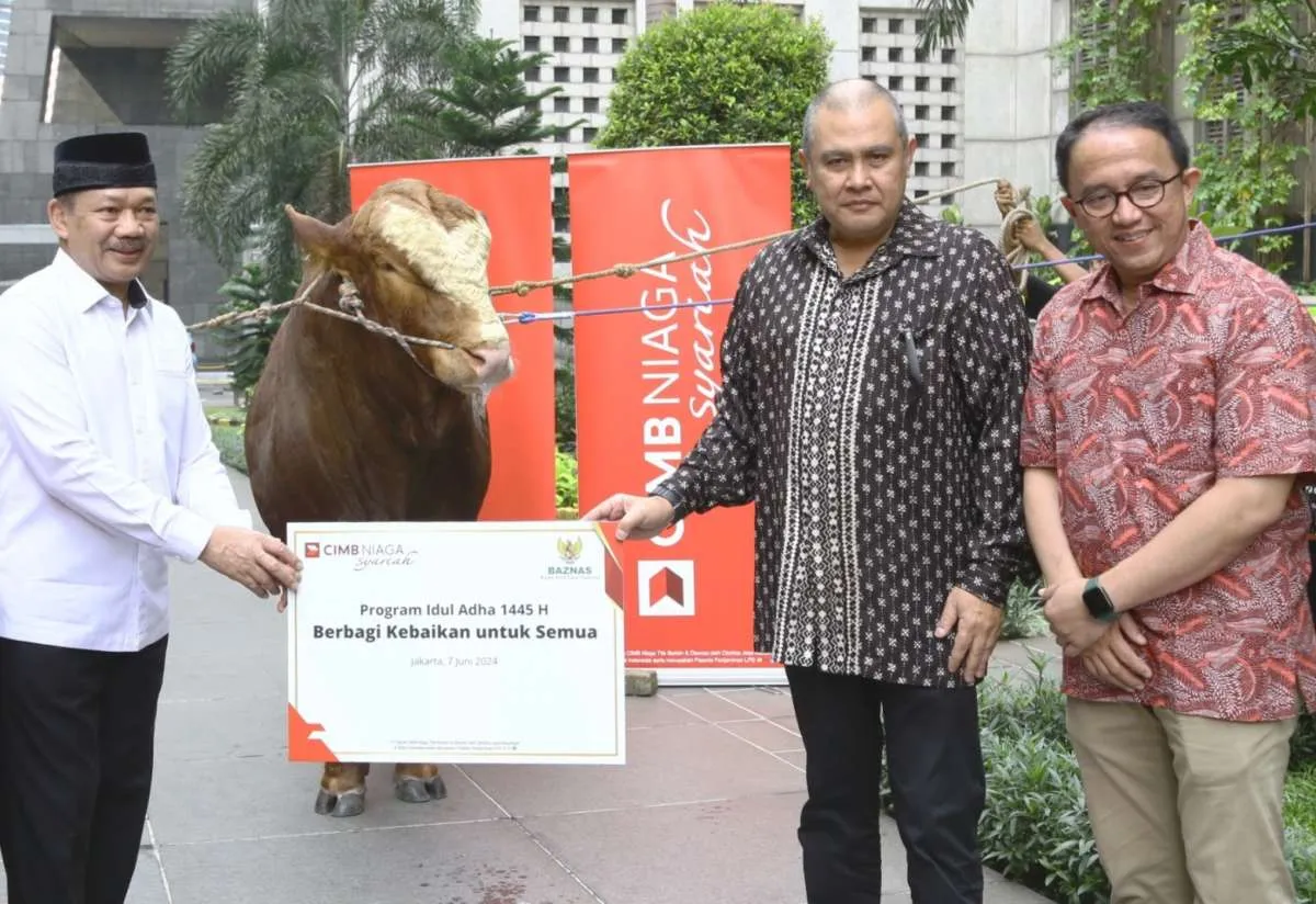 CIMB Niaga Syariah Salurkan Program Idul Adha 1445 H, Berbagi Kebaikan untuk Semua