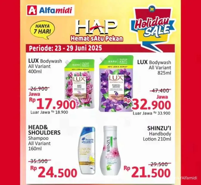 Promo Alfamidi Hemat Satu Pekan Periode 23-29 Juni 2025