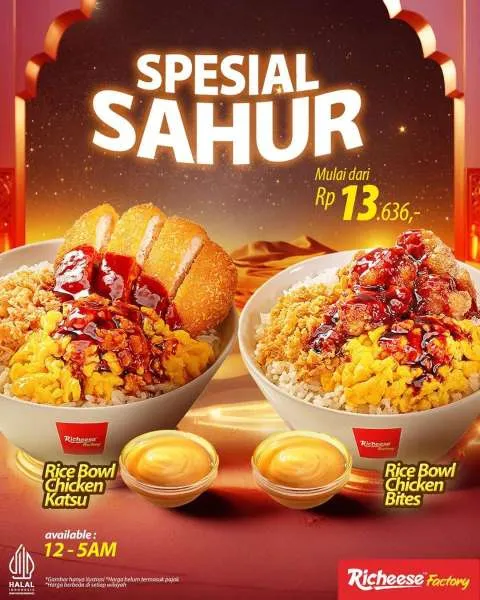 Promo Richeese Factory Spesial Sahur