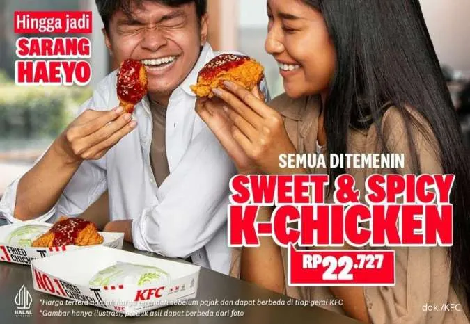 Promo KFC Sweet & Spicy K-Chicken