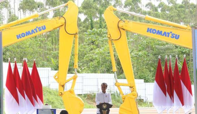 Jokowi Groundbreaking Astra Biz Center dan Nusantara Botanical Garden di IKN