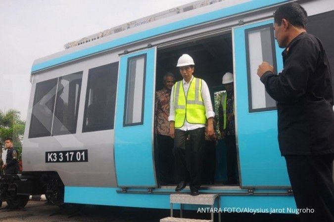 Jokowi groundbreaking proyek kereta Adi Soemarmo