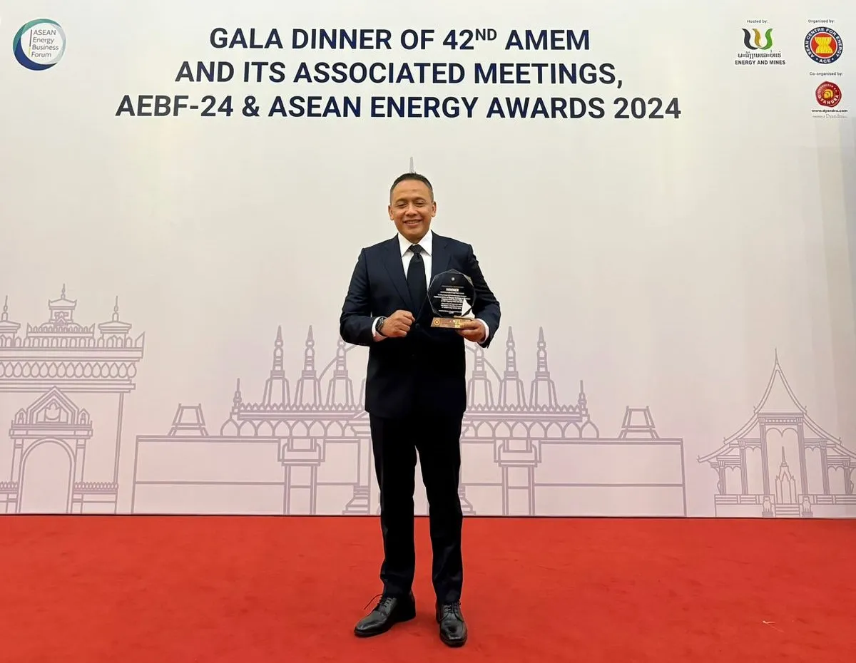 PalmCo Raih ASEAN Energy Awards 2024, Konsisten Perkuat Pemanfaatan EBT