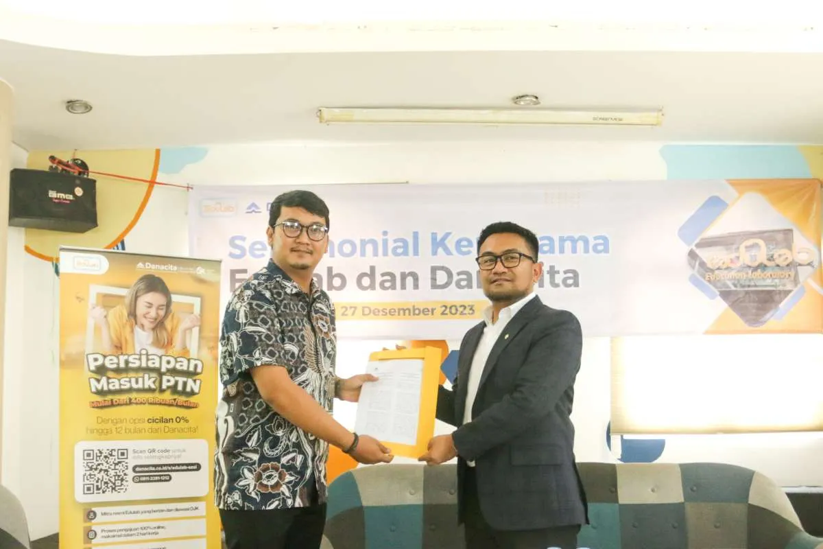 Permudah Akses Pendanaan Pendidikan, Edulab Jalin Kerjasama dengan Danacita
