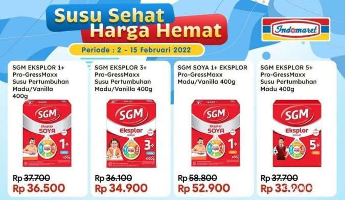 Promo Indomaret Susu Sehat Harga Hemat, Belanja Kebutuhan Susu Keluarga Lebih Murah