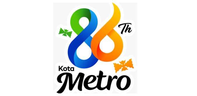 Logo Hari Jadi Kota Metro 2023 yang ke-86 Resmi, Download Gratis di Sini