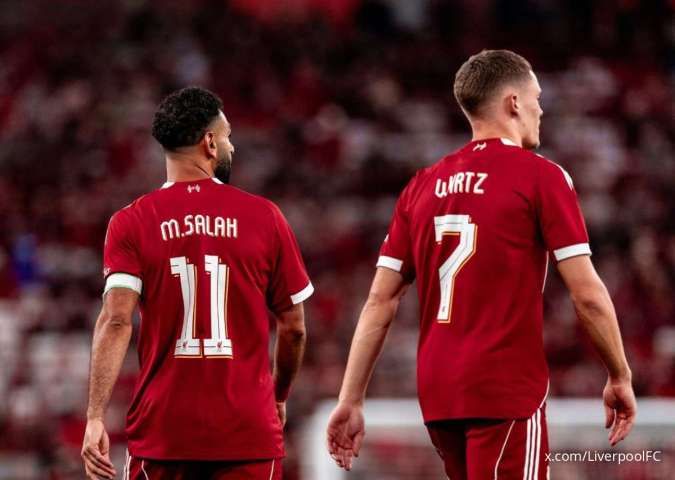 Mohamed Salah dan Florian Wirtz