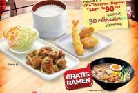 Promo HokBen Gratis Yakimeshi Burito dan Ramen, Berlaku Februari 2026