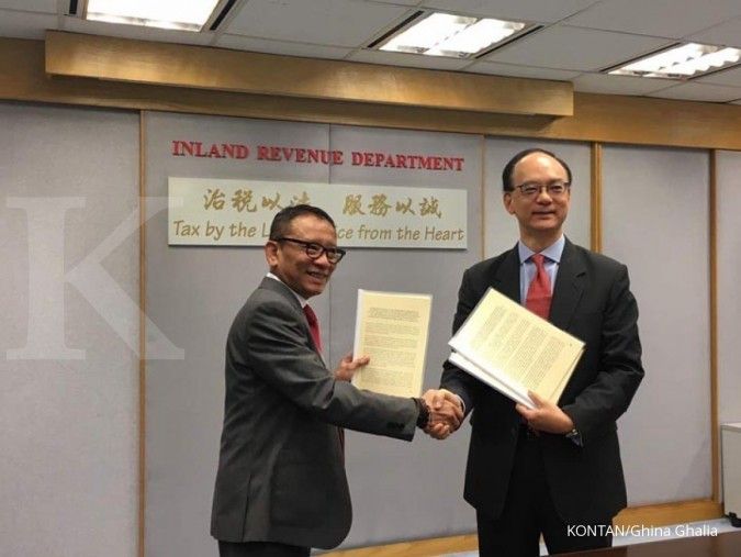 RI-Hong Kong kerjasama pertukaran informasi pajak