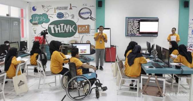 TelkomGroup Beri Pelatihan TIK Penyandang Disabilitas Guna Dukung InklusivitasDigital