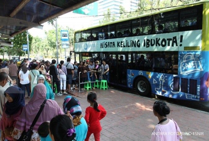 Libur Lebaran panjang, pengguna bus TransJakarta bertambah 30%