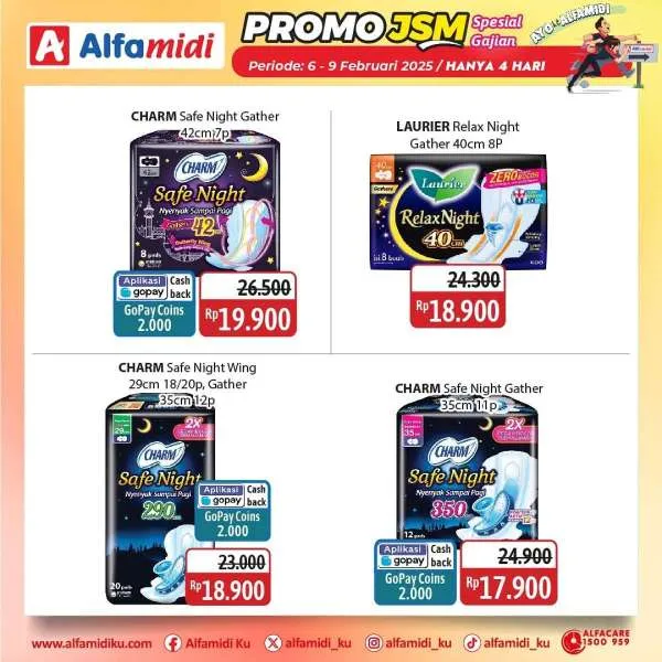 Promo JSM Alfamidi Hanya 4 Hari Periode 6-9 Februari 2025