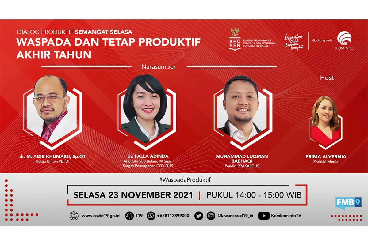 Butuh Partisipasi Para Pihak Cegah Kenaikan Kasus COVID-19 Libur Nataru