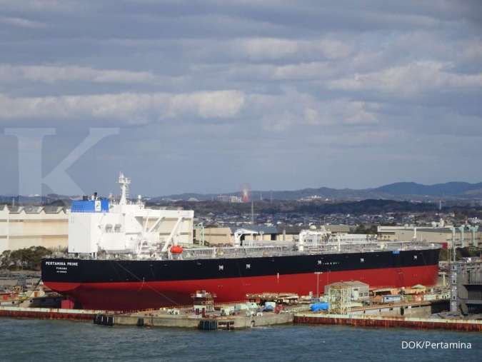 Ini kapal tanker raksasa terbaru milik Pertamina siap berlayar