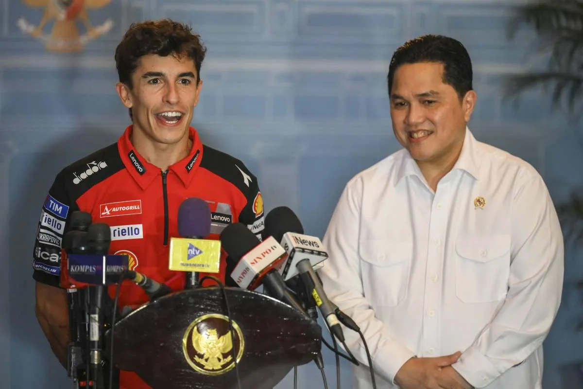 Marc Marquez Bertemu Presiden Prabowo, Mandalika Disebut Sirkuit Terbaik Dunia
