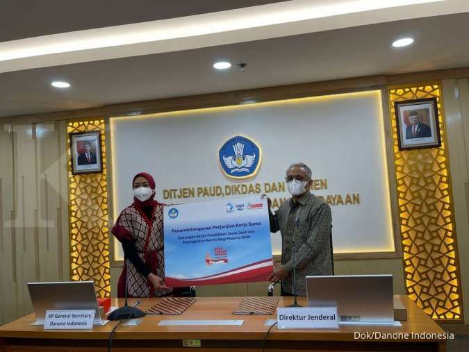 Danone Indonesia & Kemendikbudristek Bersinergi Dukung Maksimalkan Akses Pendidikan bagi Anak Indonesia