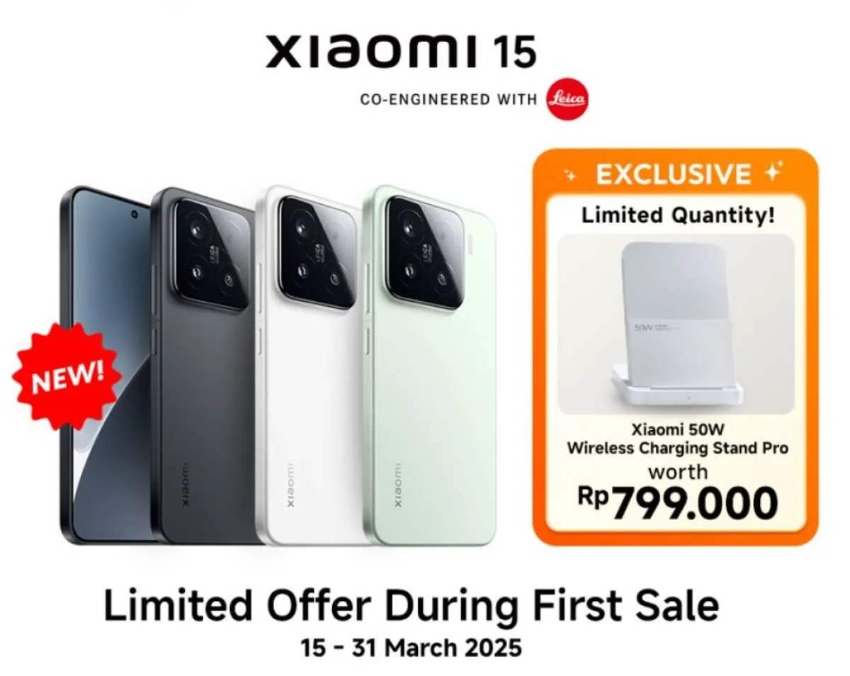 Mulai Rp 12 Jutaan, Ini Daftar Harga Xiaomi 15 Indonesia dan Spesifikasi Lengkapnya