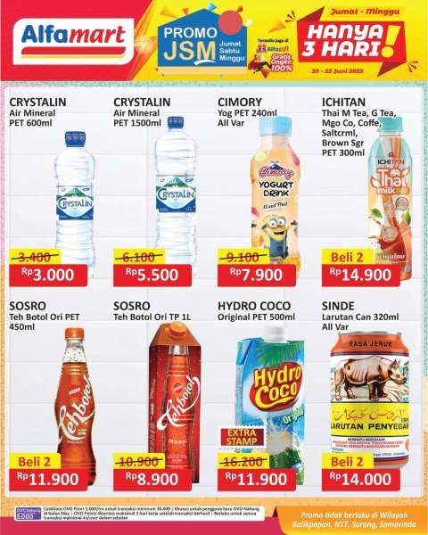 Promo JSM Alfamart 20-22 Juni 2025