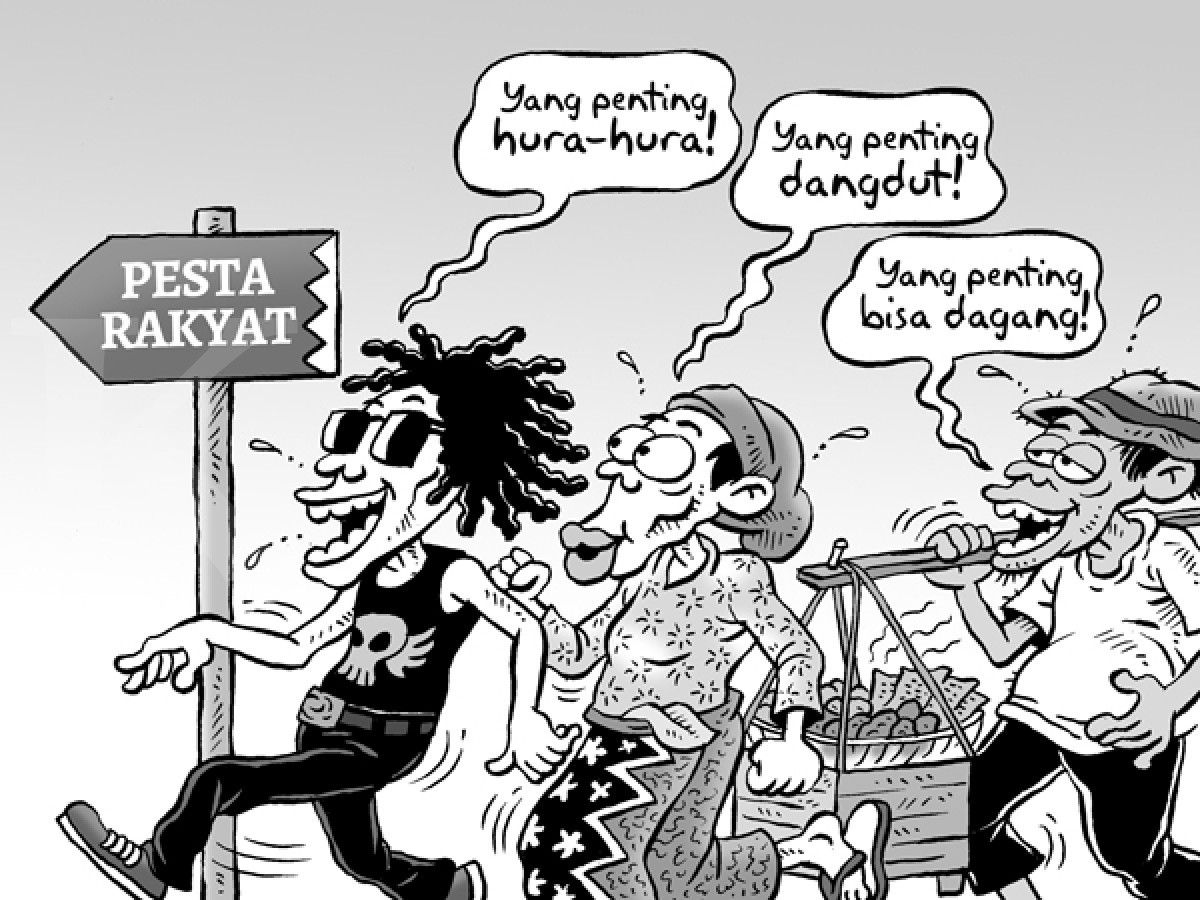 Benny Rachmadi - Pesta Rakyat Menyambut Jokowi