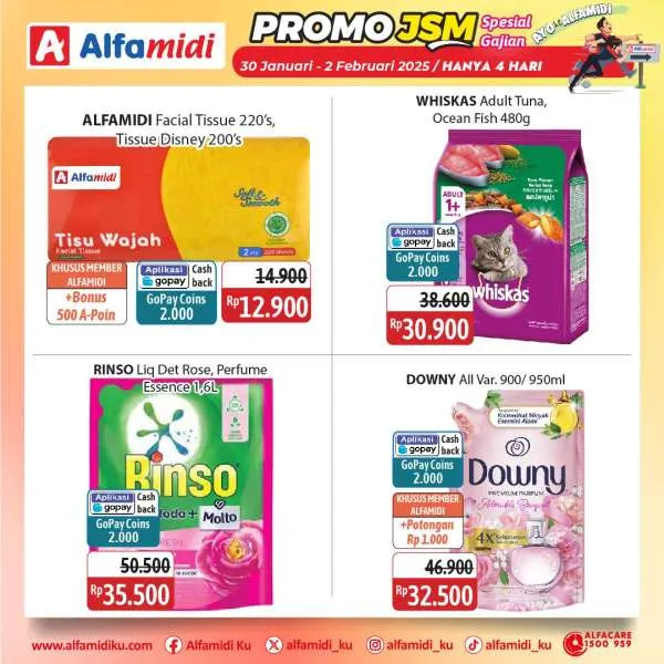 Promo JSM Alfamidi Spesial Gajian Periode 30 Januari-2 Februari 2025