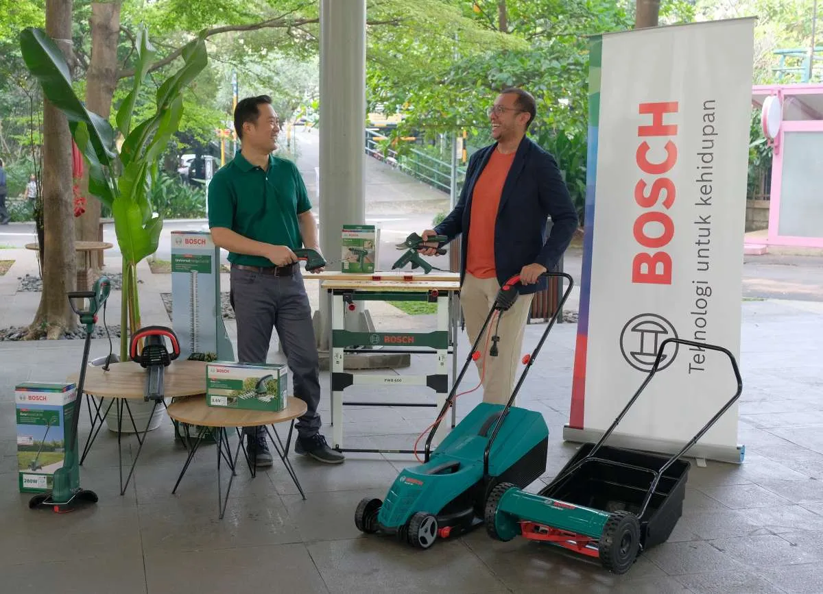 BerkebunAsyikBetul dengan Bosch Home and Garden Tools