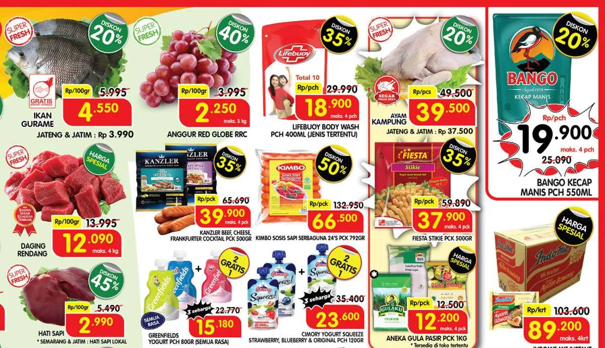 Promo Superindo di 7 Desember 2021, potongan harga untuk buah hingga daging