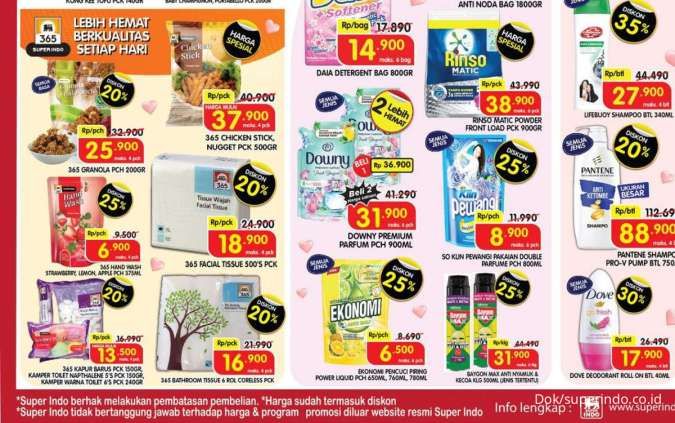 Promo Superindo Weekday 6 Februari 2025, So Klin Pewangi Diskon 25% Berakhir Hari Ini