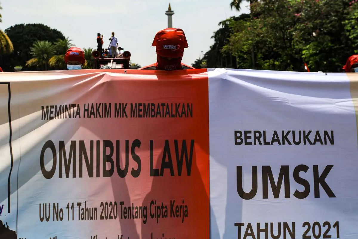 Putusan MK, omnibus law UU 11/2020 Cipta Kerja inkonstitusional, ini penyebabnya