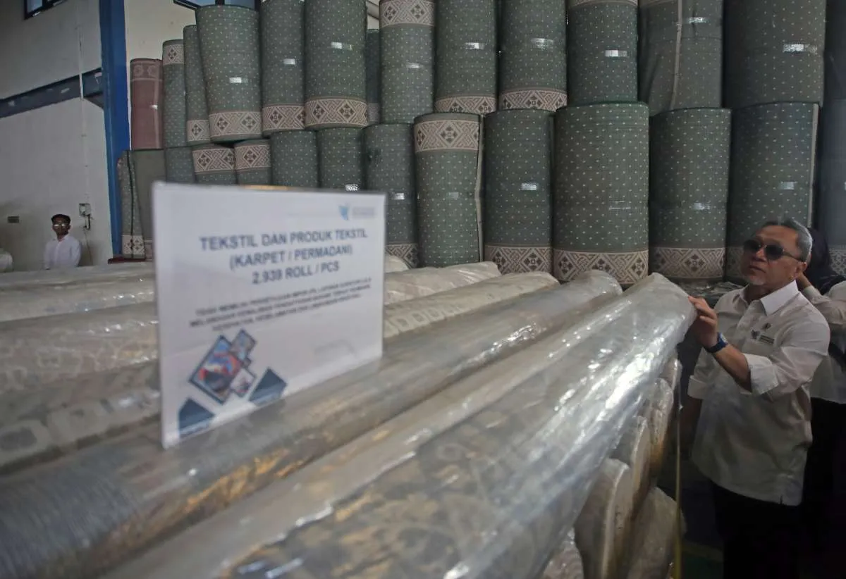 Kemendag Ungkap Temuan Karpet Impor Ilegal Asal Turki Bernilai Rp 10 Miliar