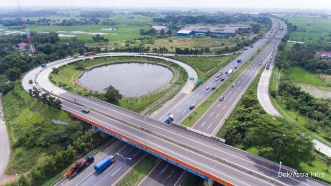 1,3 Juta Kendaraan Lintasi Ruas Tol Tangerang-Merak, Kini Mulai Lengang