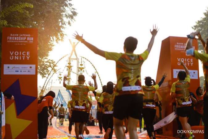 Bank Jateng Friendship Run, Semangat Menyambut Borobudur Marathon 2023