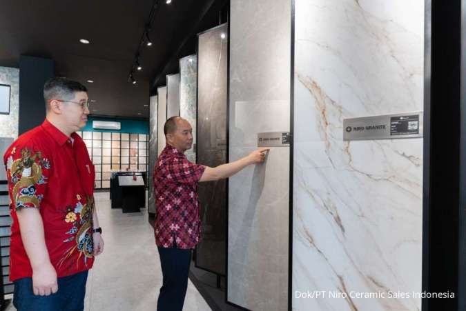 Garap Pasar di Sumatera, Niro Granite Buka Showroom di Medan