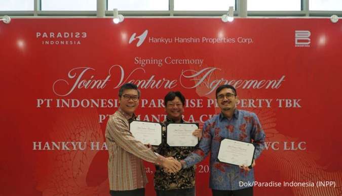  Paradise Indonesia (INPP) Gandeng Hankyu Hanshin Kelola Proyek Komersial di Bali