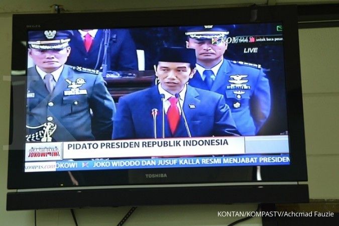 Ribuan warga sambut Jokowi-JK di Bundaran HI