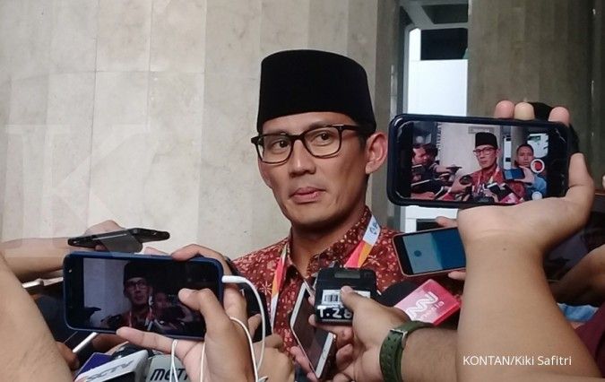 Sandiaga Uno ucapkan selamat atas deklarasi Jokowi-Ma'ruf Amin