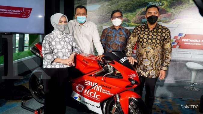 ITDC dan Pertamina Tanda Tangani Kerjasama Sponsorship MotoGP 2022