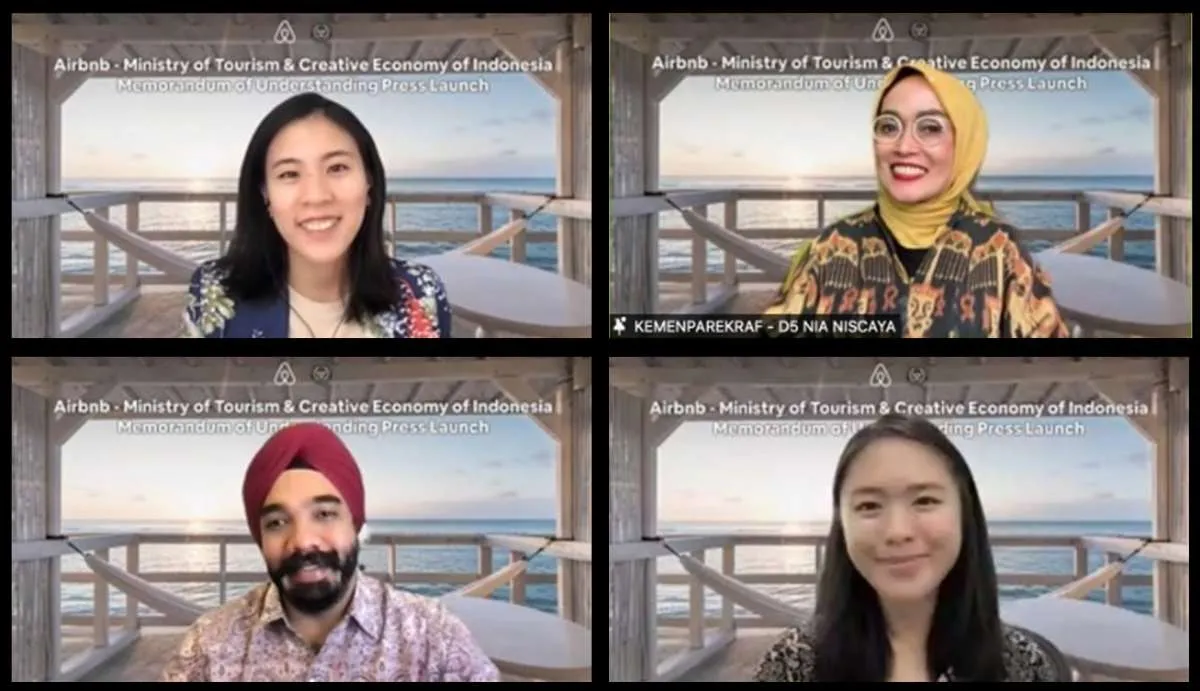 Dorong pemulihan pariwisata Indonesia, Kemenparekraf kolaborasi dengan Airbnb