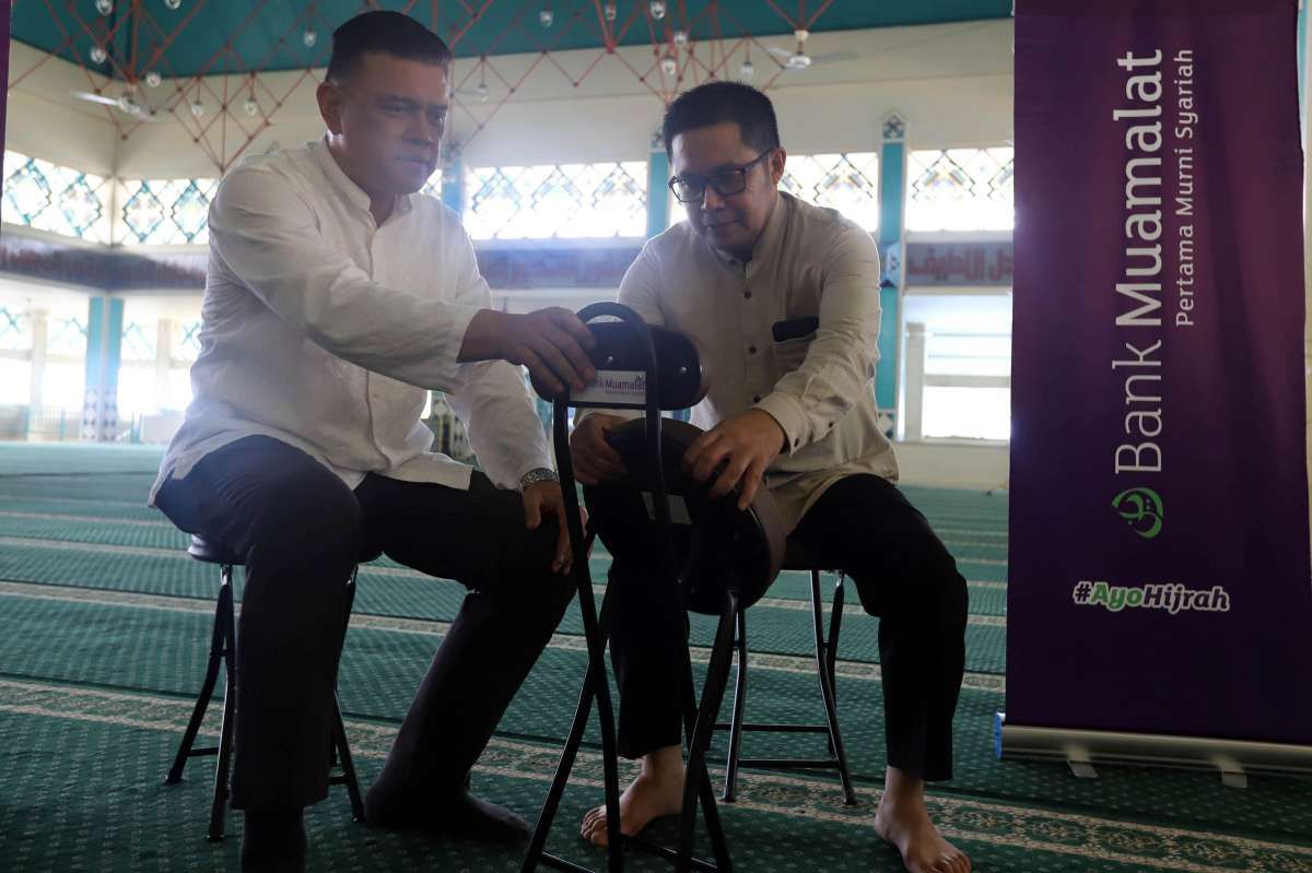 Bank Muamalat Gelar Program Masjid Ramah Lansia