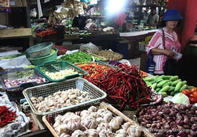 Inflasi September rendah karena deflasi pangan