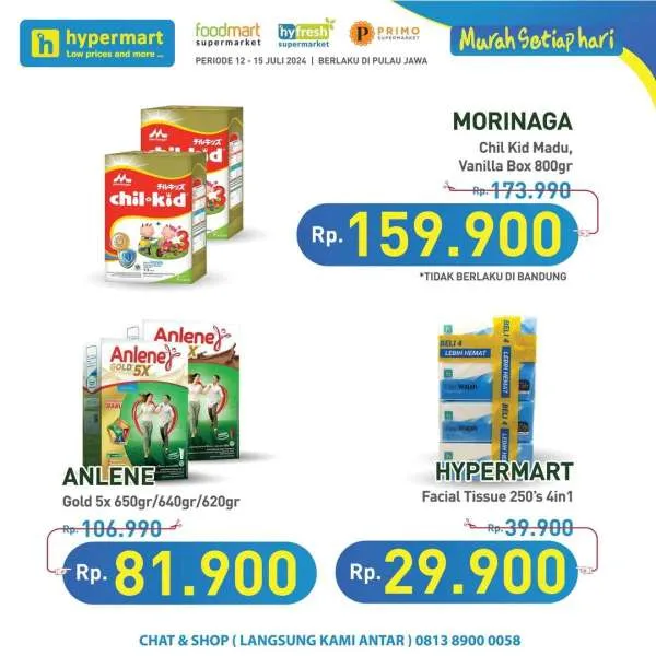 Promo JSM Hypermart Hyper Diskon Weekend Periode 12-15 Juli 2024