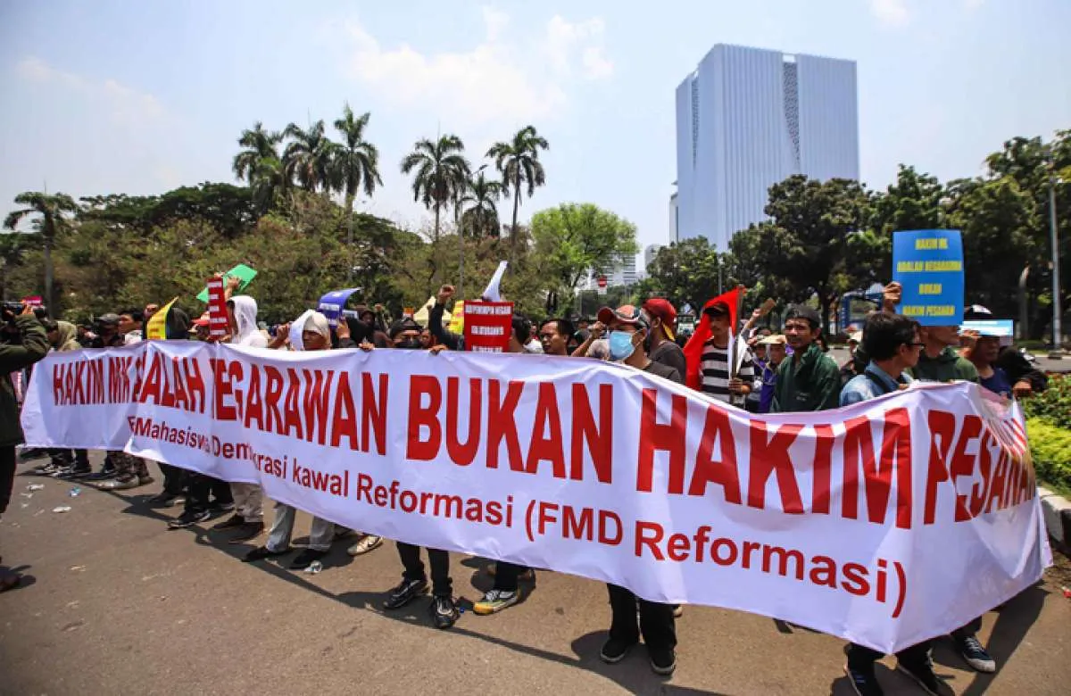 Indonesian Students Movement Hold Massive Demonstrations Today